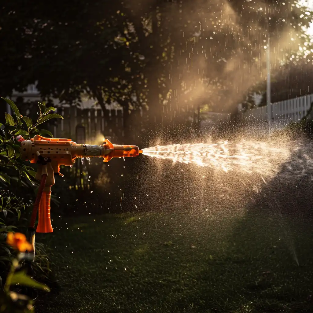 Veiligheid voorop: Gebruik je waterpistool verantwoord.